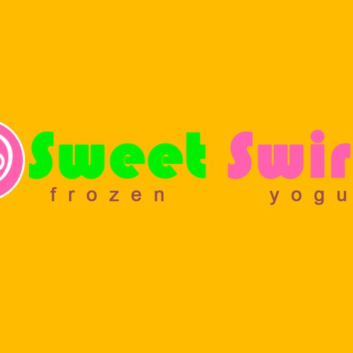 Frozen Yogurt Shop Logo Réalisé par sakalvin
