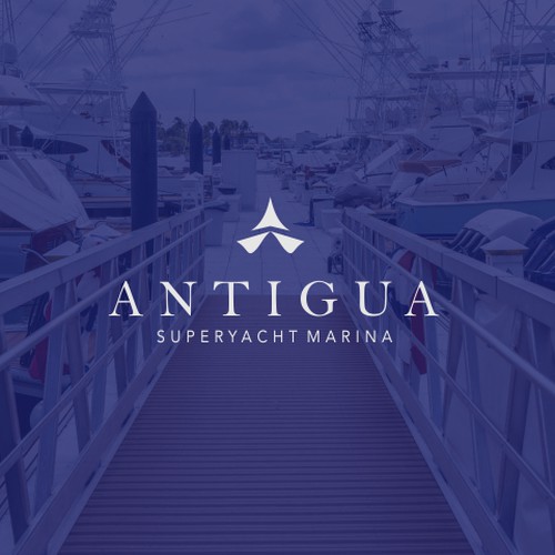 Logo for Antigua Superyacht Marina Design by nindadian