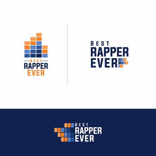 Dope logo for a media publication: Best Rapper Ever - Dissecting rap lyrics using analytics & data Design by : : Nens : :