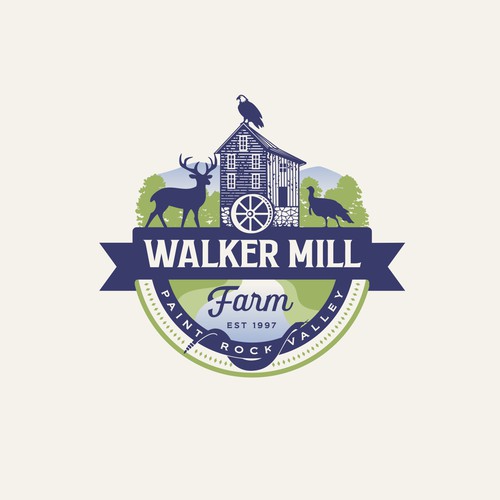 Design a new logo for a wildlife sanctuary located in the Paint Rock River Valley! Design by Rozak Ifandi