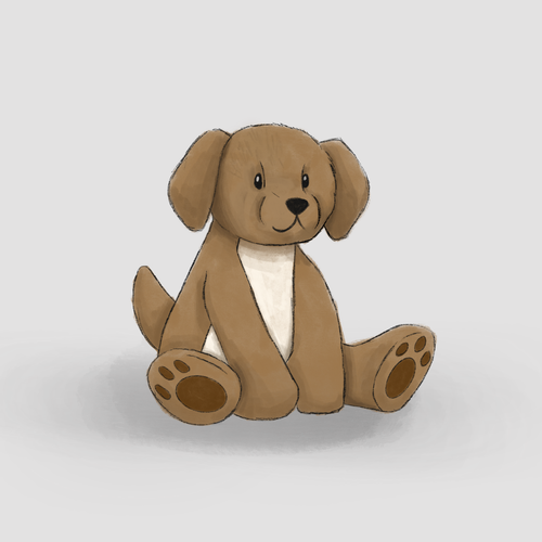 Weighted Stuffed Animal for Adults with Anxiety Disorders Design by Meriel Brown