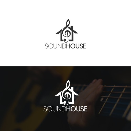 Clean and sophisticated logo for musicians, music executives and music enthusiasts. Design by DSCMedia™