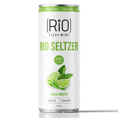 Wine Seltzer in Can design required! Design by UnderTheSea™