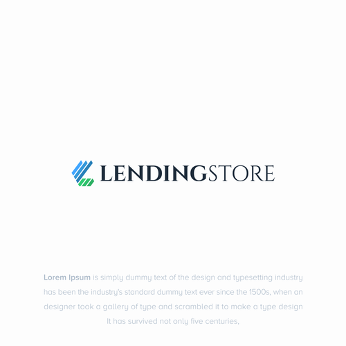 Incredible Logo for LendingStore.com Design by Kal  El