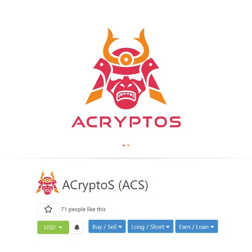 Design a logo for our cryptocurrency product that gives advanced investors that extra edge and alpha Design by jimzz