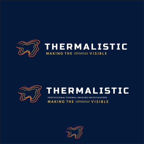 Logo design for "Thermalistic" - thermal imaging investigators Design by Logo by Serhii