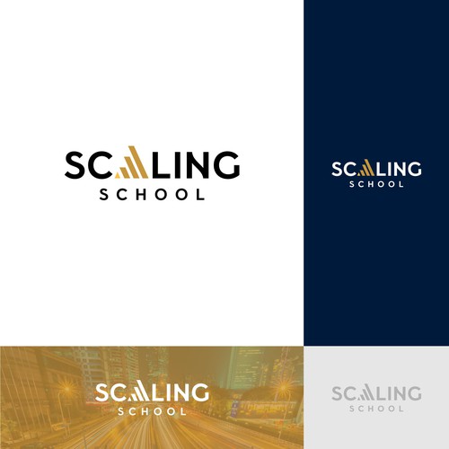 Design A Logo + Brand Guide For The "Scaling School" Design by gekostudio