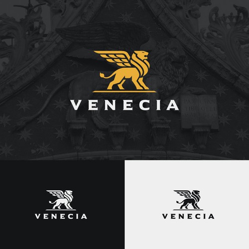 Venice - magnificent lion with wings Design by D GFX