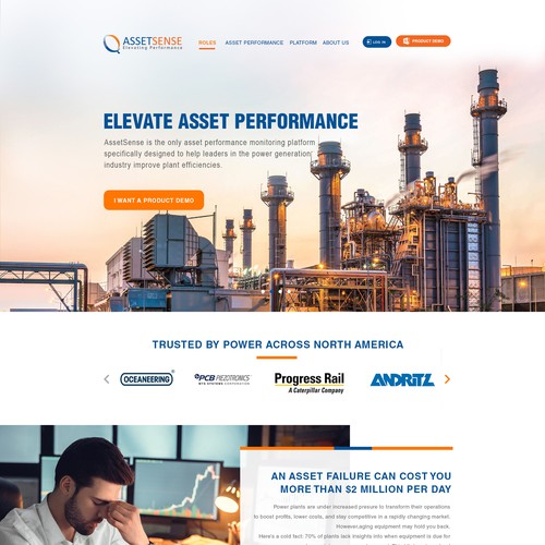 Engaging B2B Website Upgrade for AssetSense Design by Maddy Creative