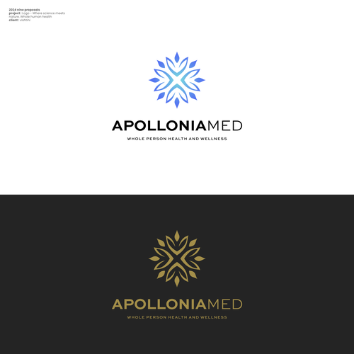 Logo - Where science meets nature. Whole human health Design by Nine™