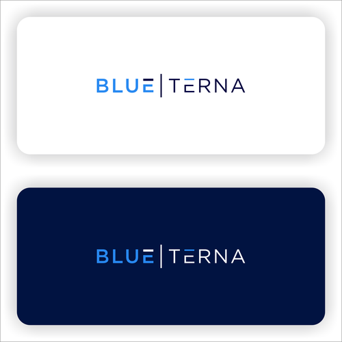 Blueterna Branding contest Design by -athala-
