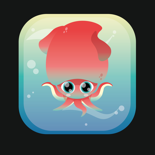 Design 25 SVG Squid Avatar Icons that represent different strength Design by Favorite Fantassy❀