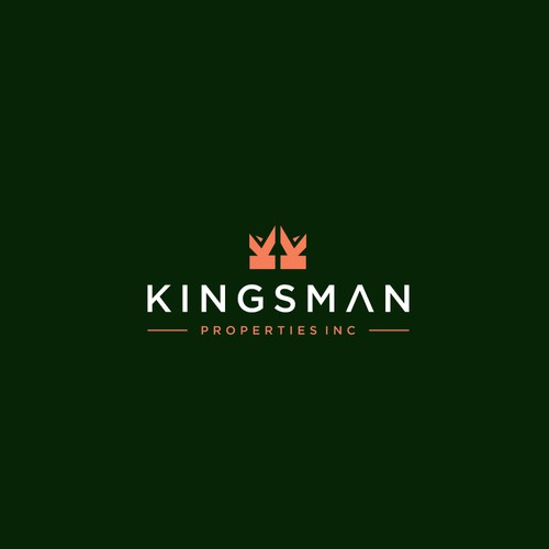 Kingsman Properties logo Design by kalongart01