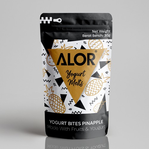 ALOR Yogurt Bites Diseño de Franklin Wold