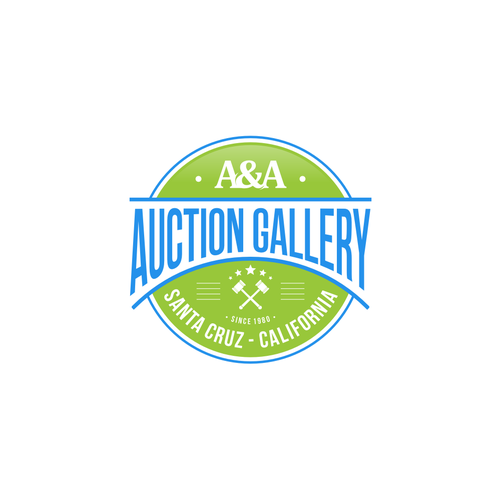 A a auction gallery santa cruz needs you to design a fun logo for