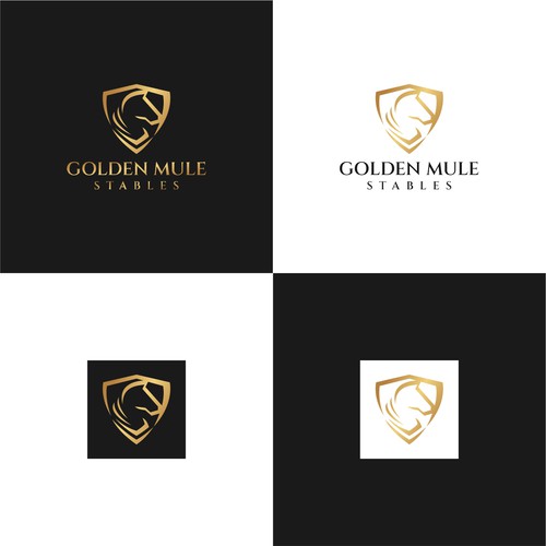 Golden Mule Stables Design by Caddsen