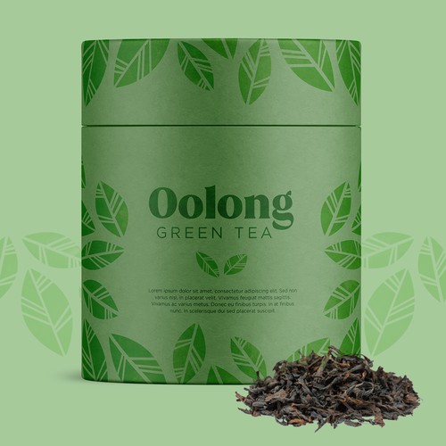 Bold/Hip and Modern Tea Branding Diseño de Senchy