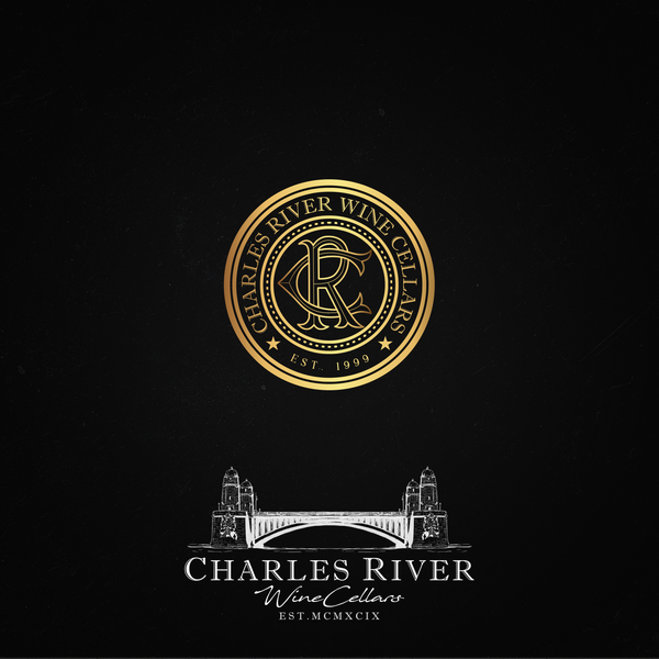 Winning design for Charles River Wine Cellars contest
