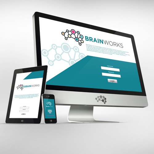 Design a logo for BrainWorks - a new AI company! Design by Ezra Design™