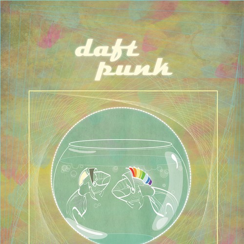 99designs community contest: create a Daft Punk concert poster Diseño de ni.ya