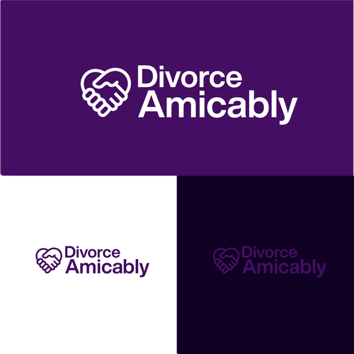 Logo for a new, healthy way for reasonable people to divorce Design by Leandro Pereira