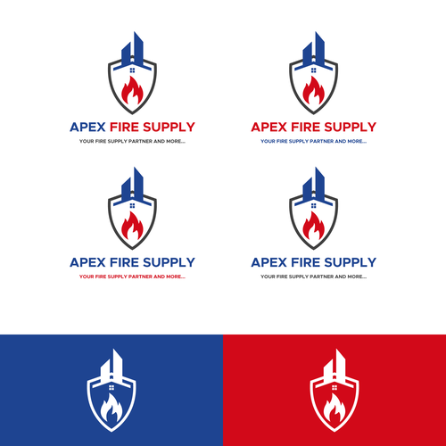 Apex Fire Supply Logo Wanted Design by ABDO BUSINESS