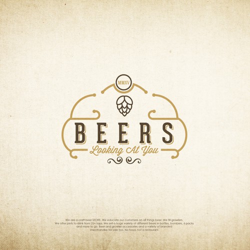 Beers Looking At You needs a brand/logo as timeless as the inspirational movie! デザイン by ∙beko∙