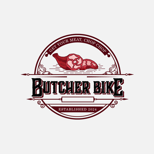 Logo - Butchers Bike Design by Graphic Archer