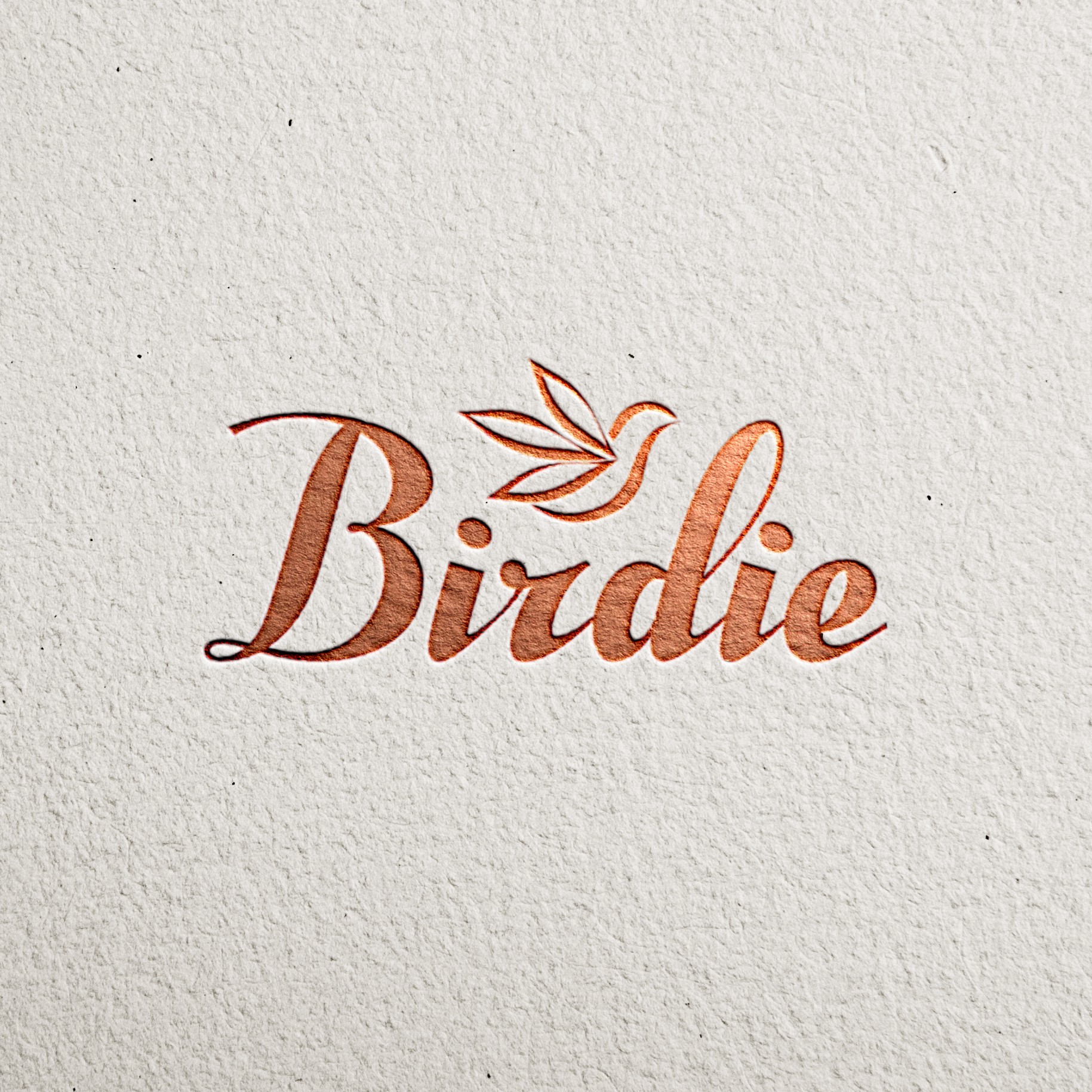 Bride and groom logo with the title 'Feminine logo for a CBD business '