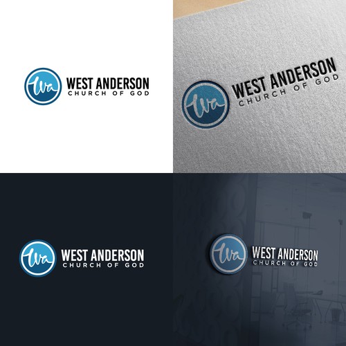 Clean/Modern Logo for our church "West Anderson Church of God" Réalisé par nilaArt