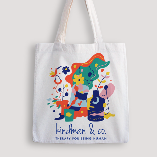 We need a hip, playful design for merch for our therapy practice Design by Nicolás Duque