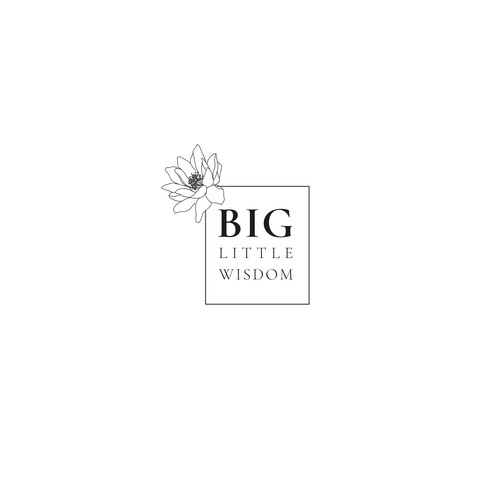 Create a pure & simple logo/ CI for "Big Little Wisdom" (Ayurvedic Inspired Skincare) Design by JU_PO