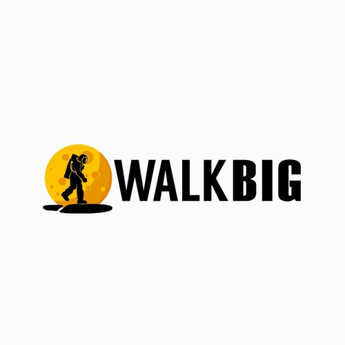 Create a logo for Walk Big, an online media company Design by w.win