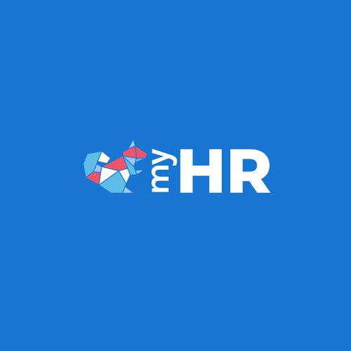 Create an awesome logo for myHR, the #1 HR Software in Luxembourg ! Design by M.I.Thomson