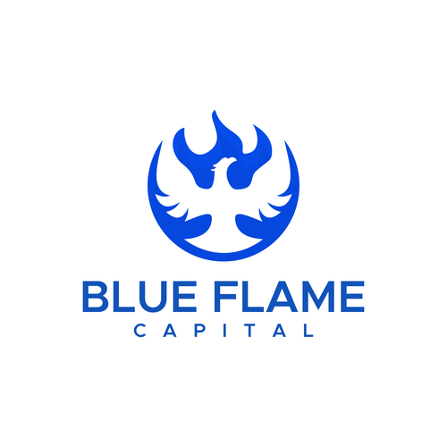 We need a Blue Flame Logo worthy of classic car hood status...but not...really. Design by muuter