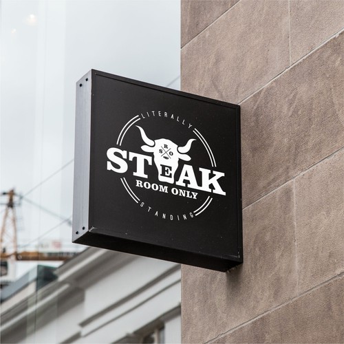 Design an "Instagramable" Logo for a modern steak quick service restaurant Design by MUDA GRAFIKA