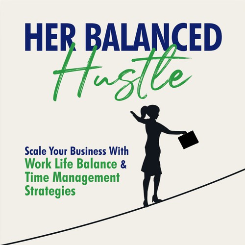 Her Balanced Hustle Cover Art Design by OnnoRokom