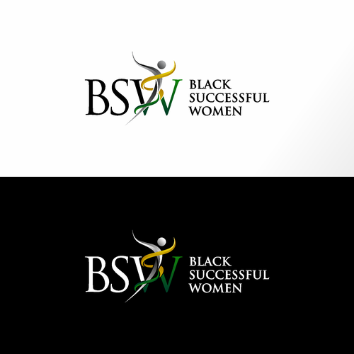 Upscale logo for the successful Black woman who wants to level up personally and professionally Design réalisé par KiKy Dsign