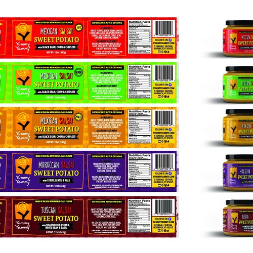 Help Me Introduce World-Class Sweet Potato Salsas to the Nation Design by OpArt