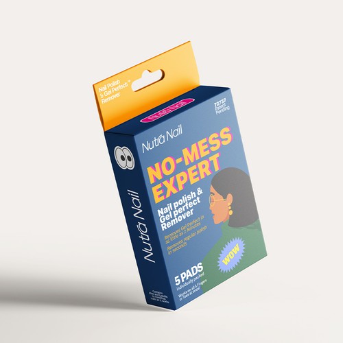 Nutra Nail Gel Remover Design by Localsdesign