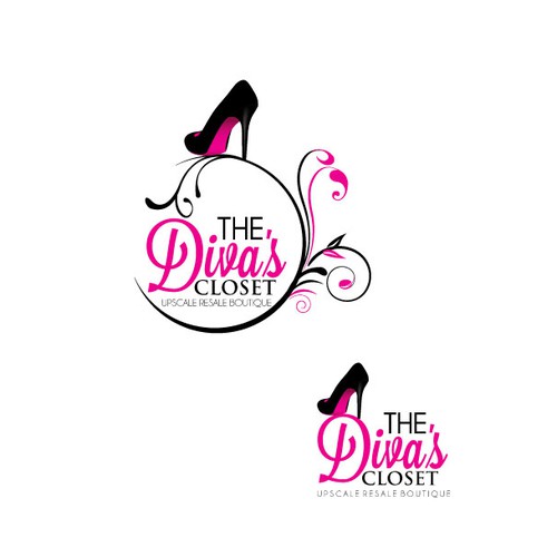 The unique closet Logo Design