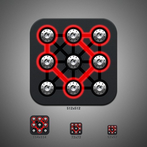 Help Dot Lock Protection App with a new button or icon Design von twister