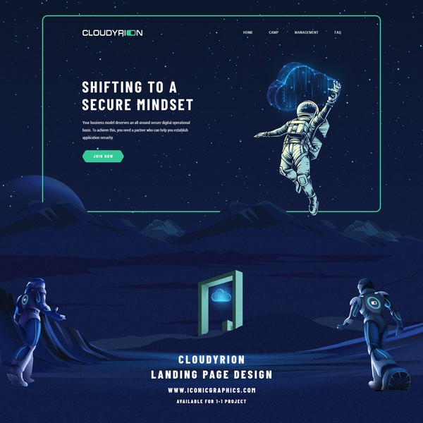Google play store screenshots for a mobile gaming app | Landing page