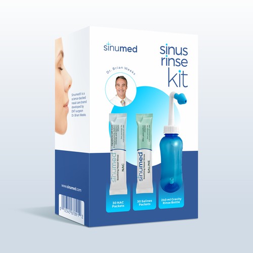 Designs | Redesign Flagship Packaging for Sinumed® Sinus Care System ...