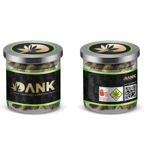 Marijuana packaging design Design by fernandoDLV