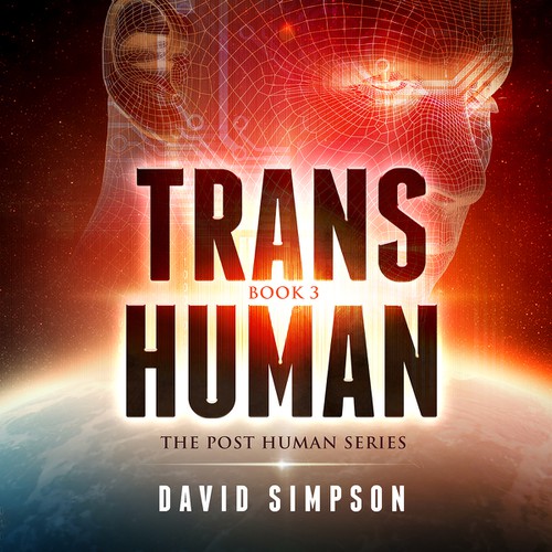 Book Cover Design - Sci-Fi Human/technology integration / Artificial Intelligence story Design by " Portugal "