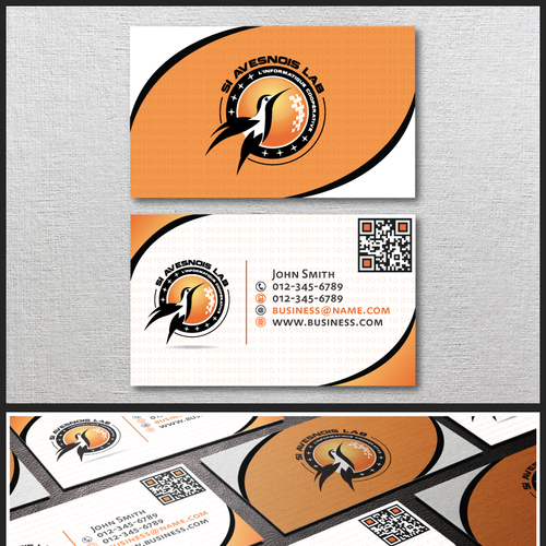 Business card contest entry by Jake13Th