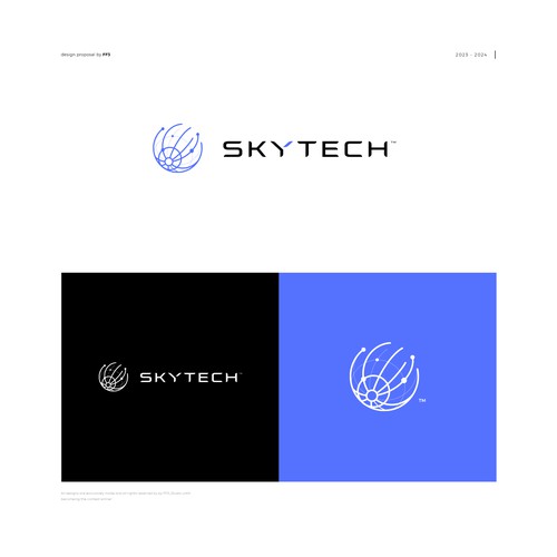 コンペ「Help us design a futuristic logo for a cutting edge tech company.」のデザイン by FF3さん 