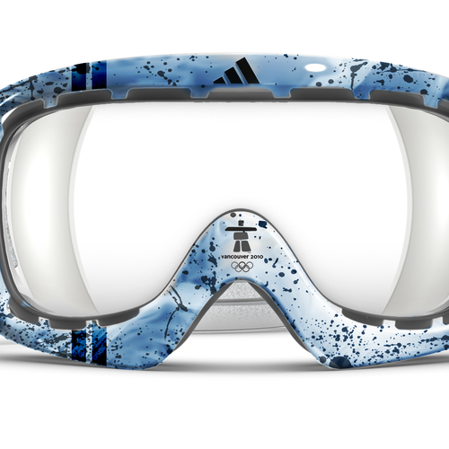 Design adidas goggles for Winter Olympics Ontwerp door wolfspit