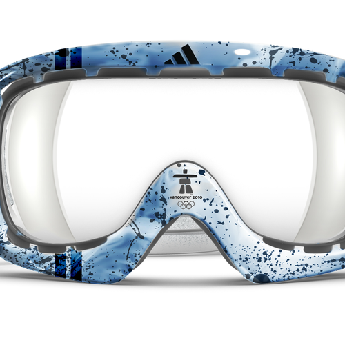 Diseño de Design adidas goggles for Winter Olympics de wolfspit